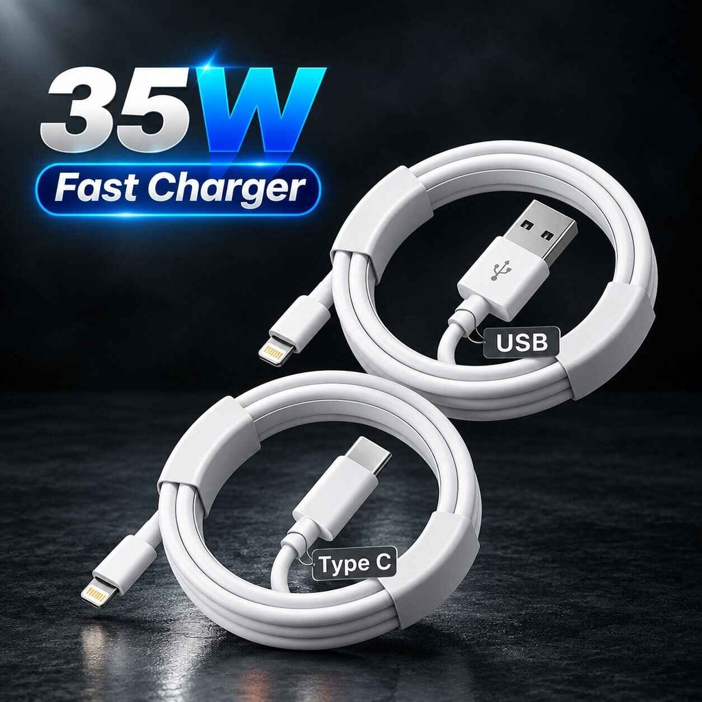 USB-C Fast Charging Cable ( iPhone 17 Below Only )